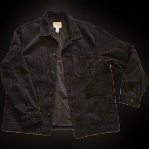 H&M Black Corduroy Jacket Size XL